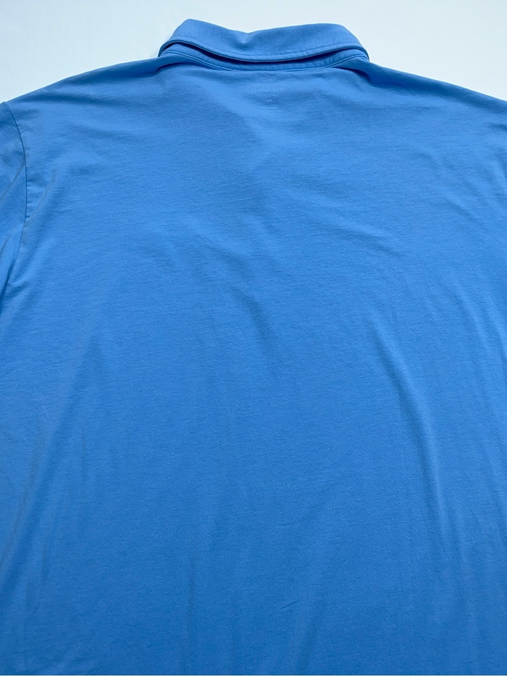 Peter Millar Seaside Wash Polo Shirt Mens Size XL Blue Crown Logo Goldstrike - Picture 11 of 13
